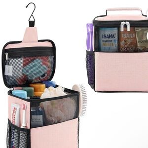Pink Hanging Toiletry Bag